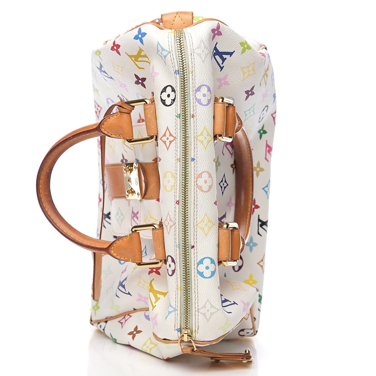 Monogram Multicolor Speedy 30 White