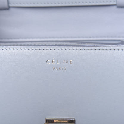 Celine Smooth Calfskin Small Classic Box Flap Bag Pale Blue 12 of 18