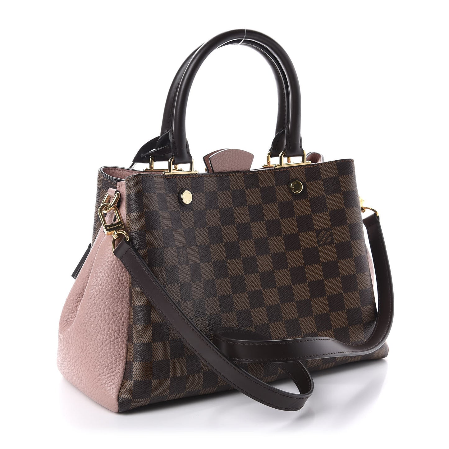 Damier Ebene Cuir Taurillon Brittany Magnolia