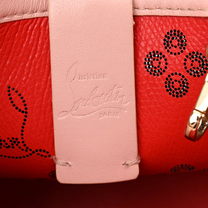 Christian Louboutin Calfskin Loubinthesky Nano Cabata Tote Rosy 6 of 10