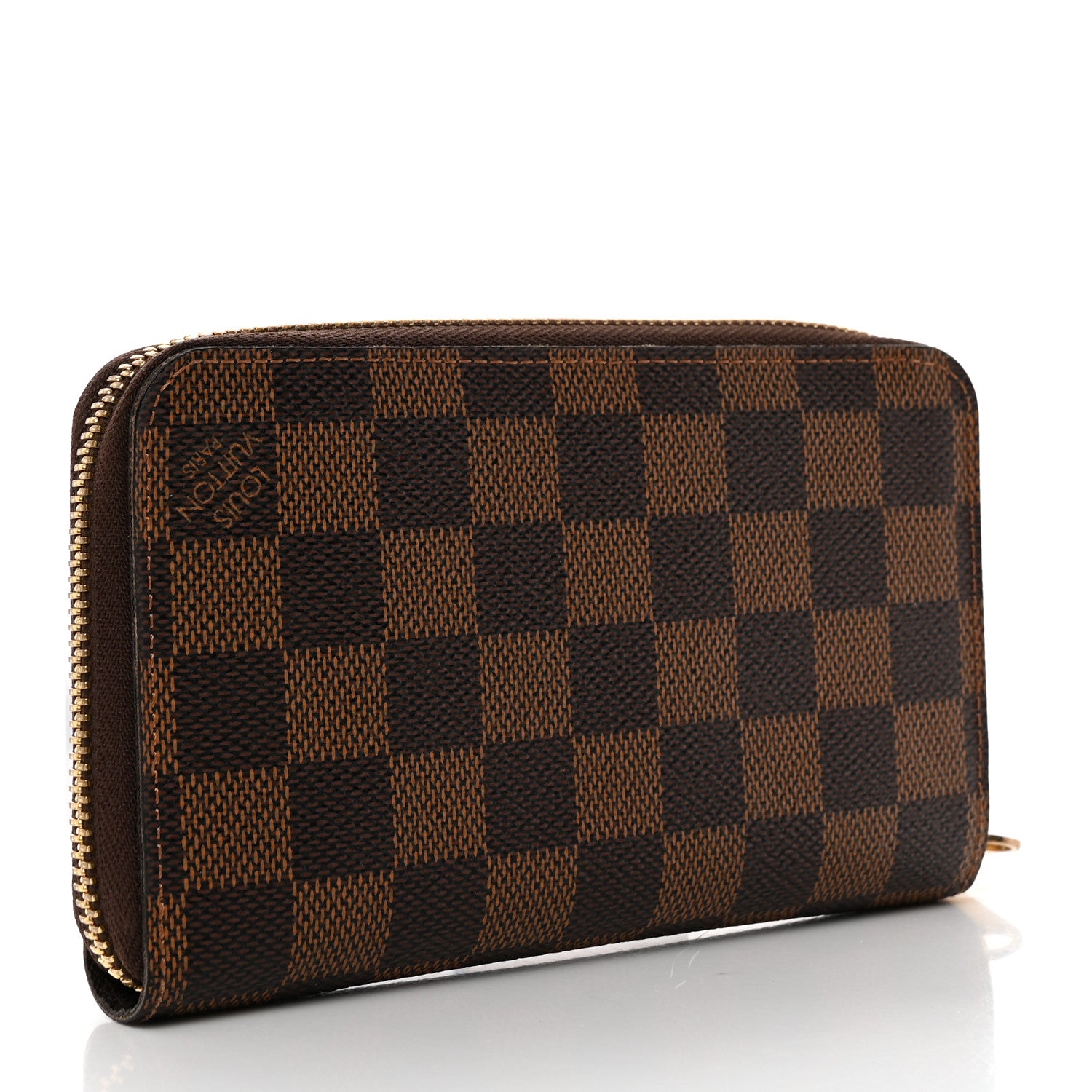 Louis Vuitton Damier Ebene Zippy Compact Wallet 3 of 9