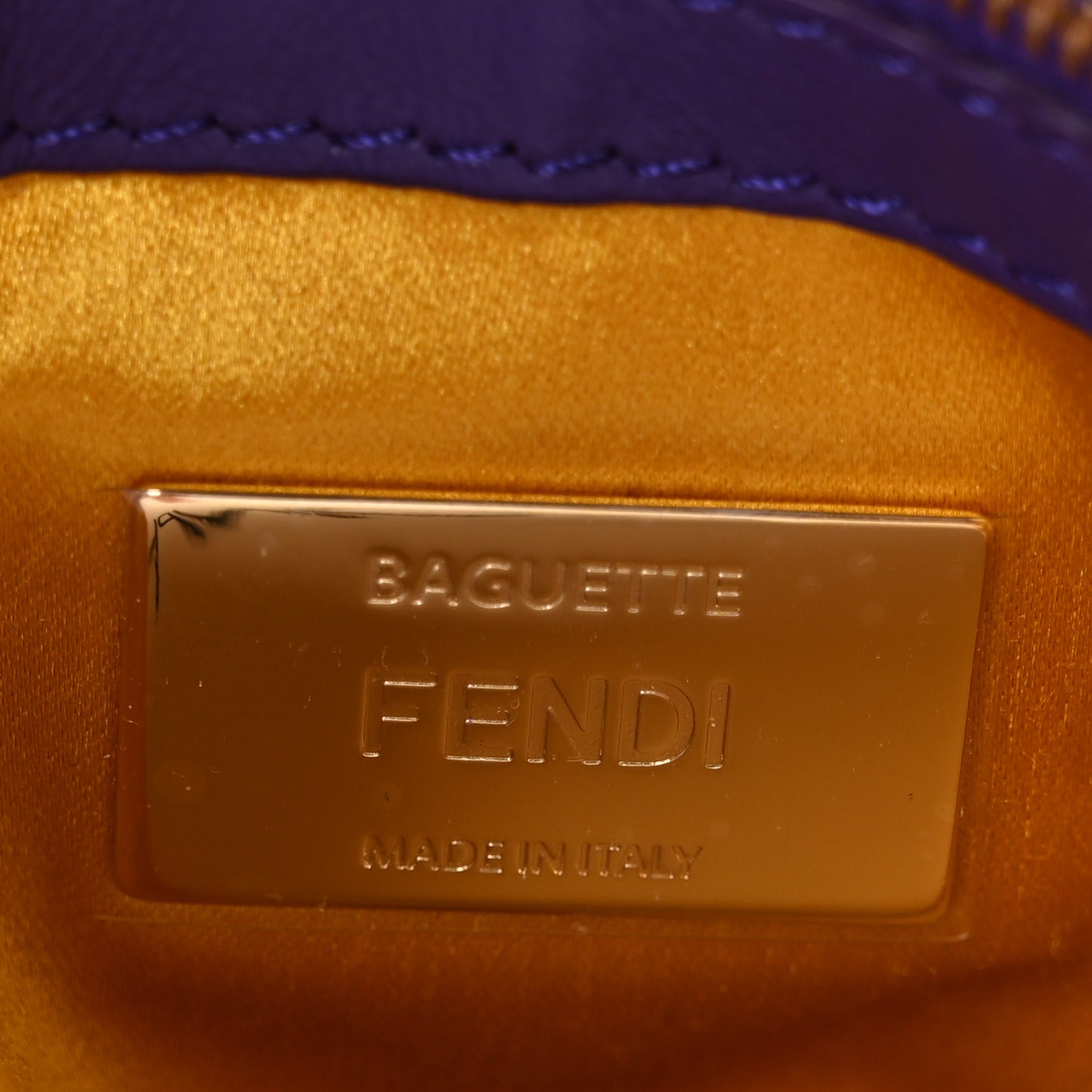 Sequin Paillettes Shiny Nappa Sex and the City Baguette Viola Purple Rain