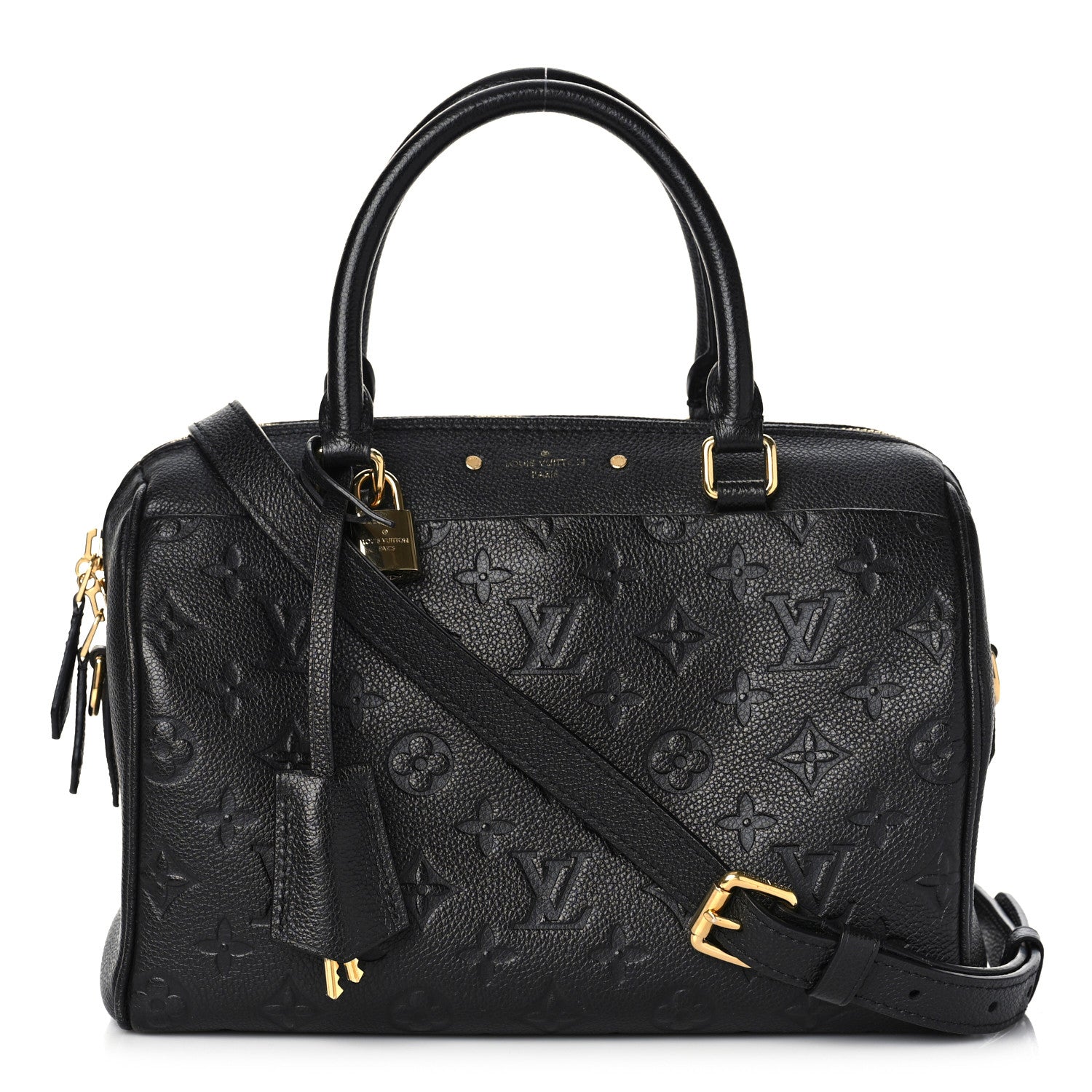Louis Vuitton Empreinte Speedy Bandouliere 25 NM Black 1 of 10