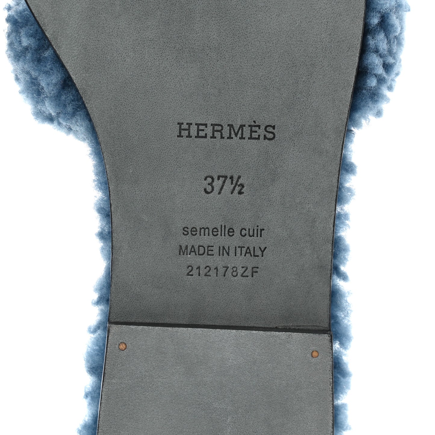 Woolskin Oran Sandals 37.5 Bleu