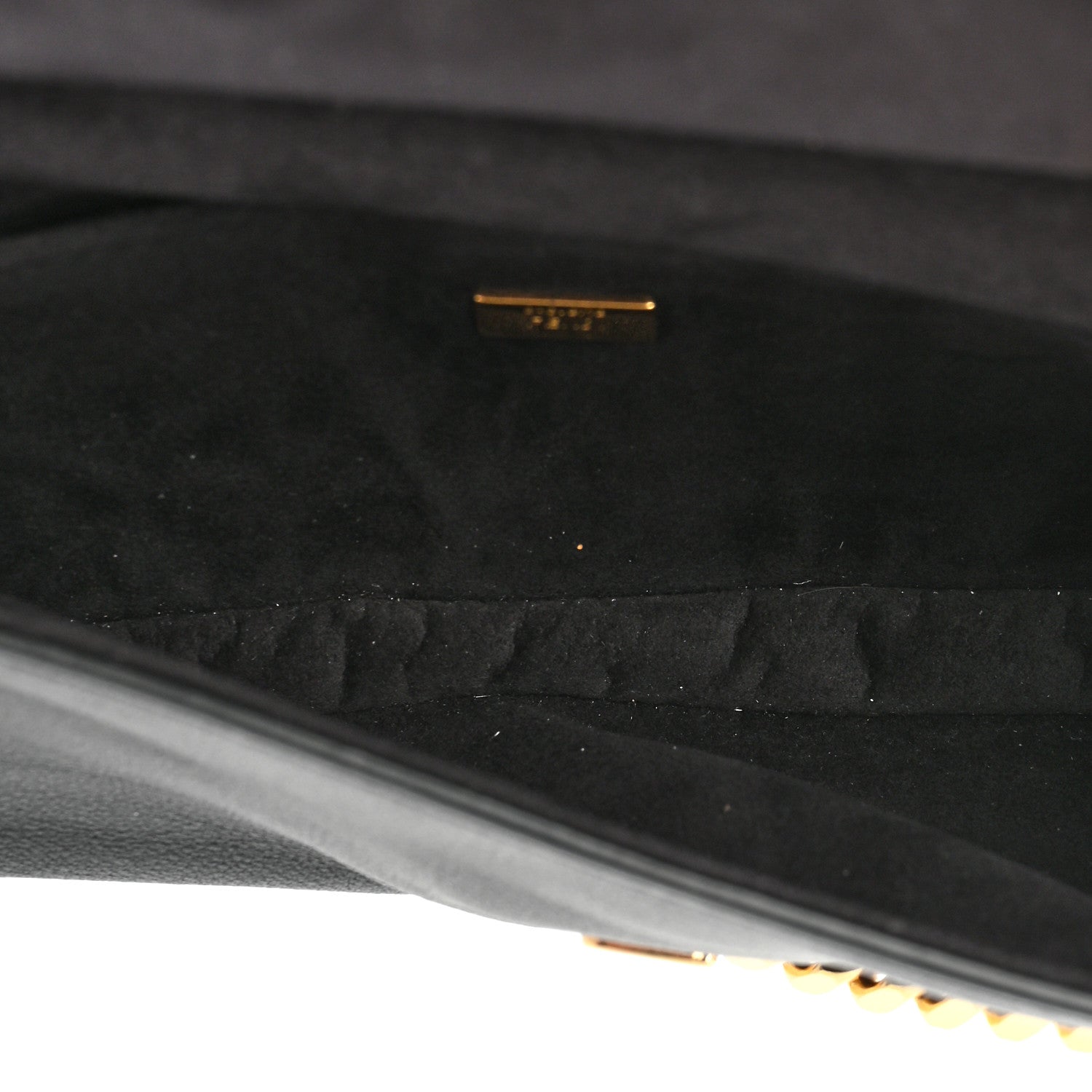 Fendi Calfskin Snakeskin F is Fendi Micro Double Baguette Black Multicolor 5 of 13
