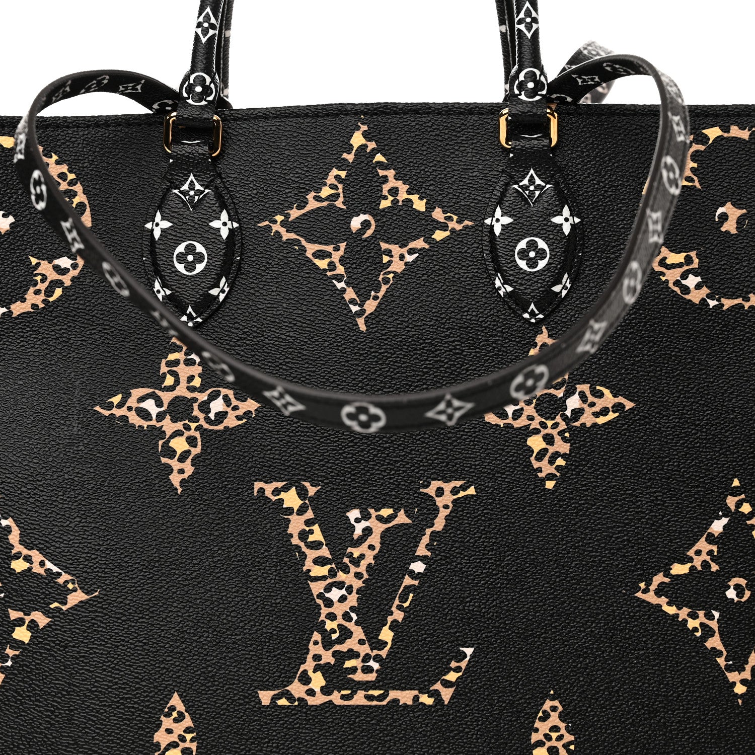 Louis Vuitton Monogram Giant Jungle Onthego GM Black 8 of 10