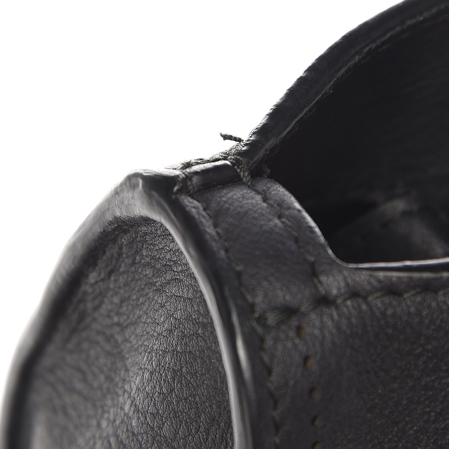 Veau Soyeux Perforated Blackout Hardware City Black