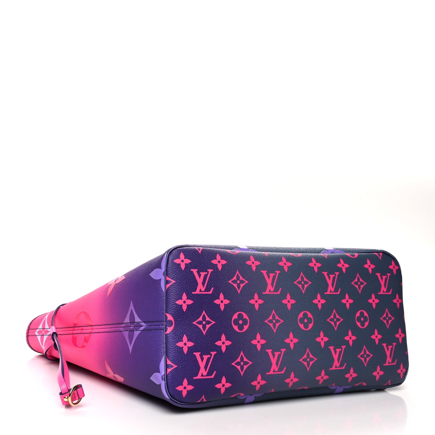 Monogram Giant Spring In The City Neverfull MM Midnight Fuchsia