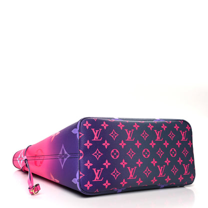Louis Vuitton Monogram Giant Spring In The City Neverfull MM Midnight Fuchsia 5 of 11