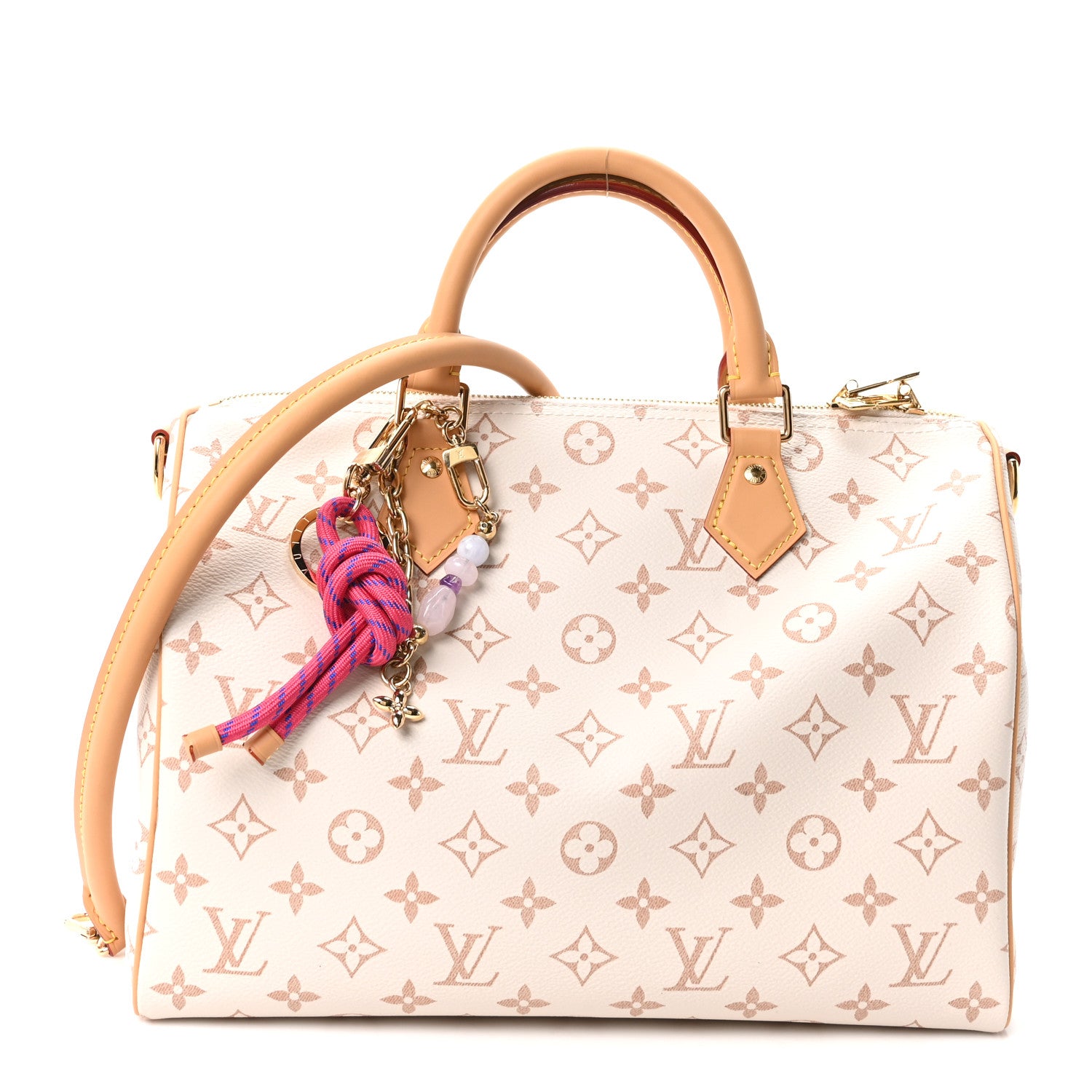 Louis Vuitton Monogram Dune Lucky Speedy Soft 30 Pink 1 of 9