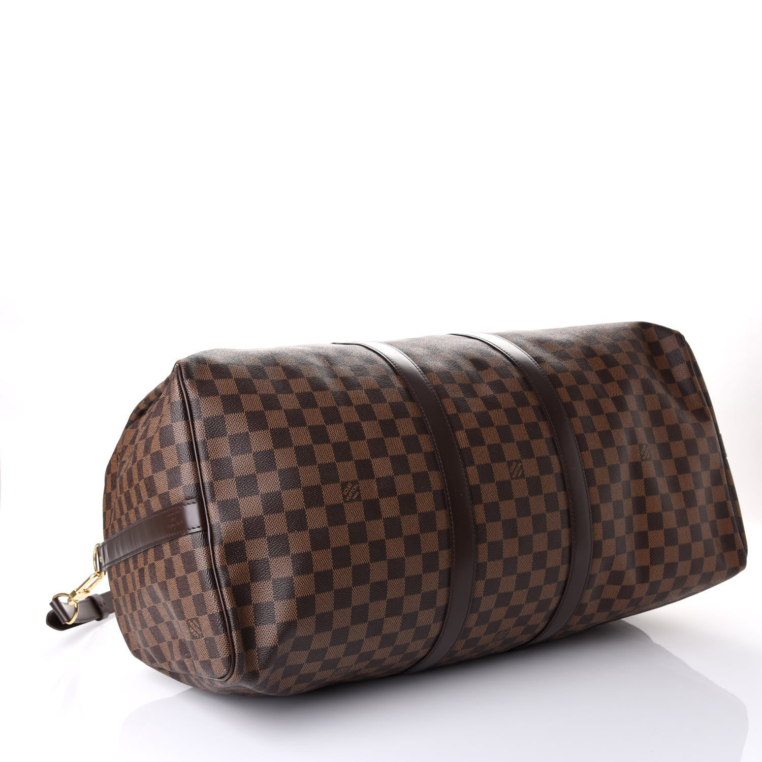 Louis Vuitton Damier Ebene Keepall Bandouliere 55 3 of 10