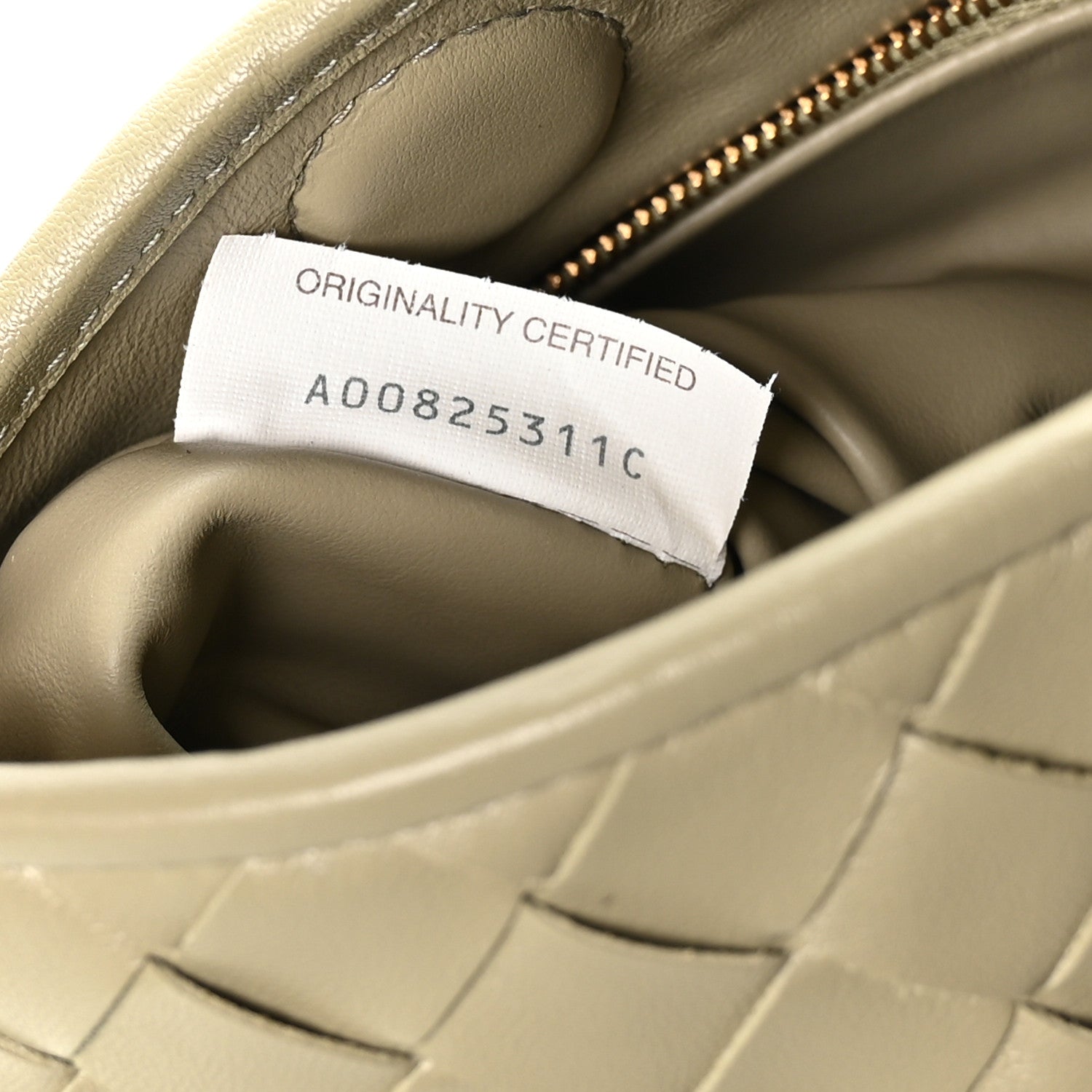 Bottega Veneta Calfskin Intrecciato Small Hop Travertine 7 of 11