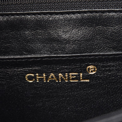 Chanel Caviar Quilted Jumbo Kelly Flap Black 6 of 17