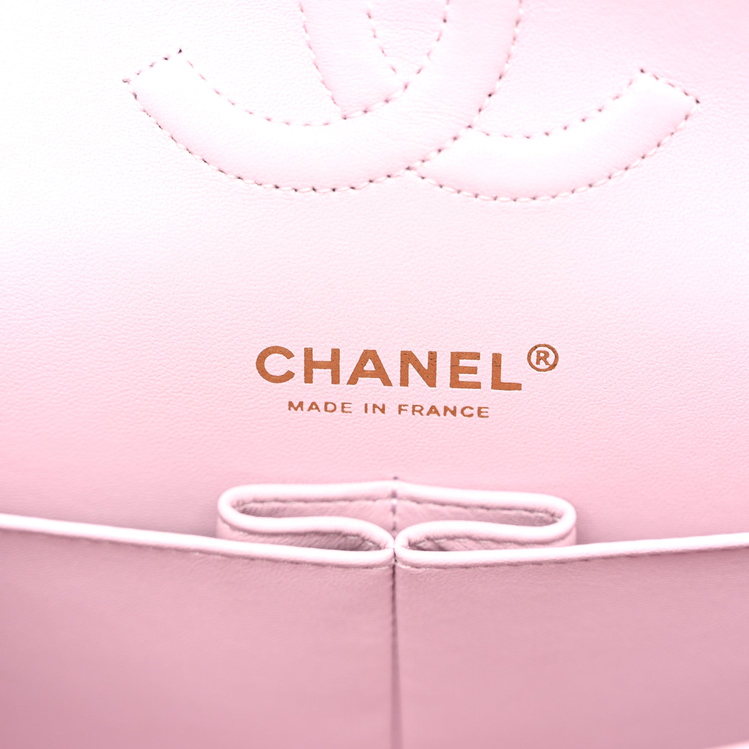 Chanel Caviar Quilted Medium Double Flap Light Pink 6 of 10