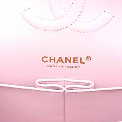 Chanel Caviar Quilted Medium Double Flap Light Pink 6 of 10