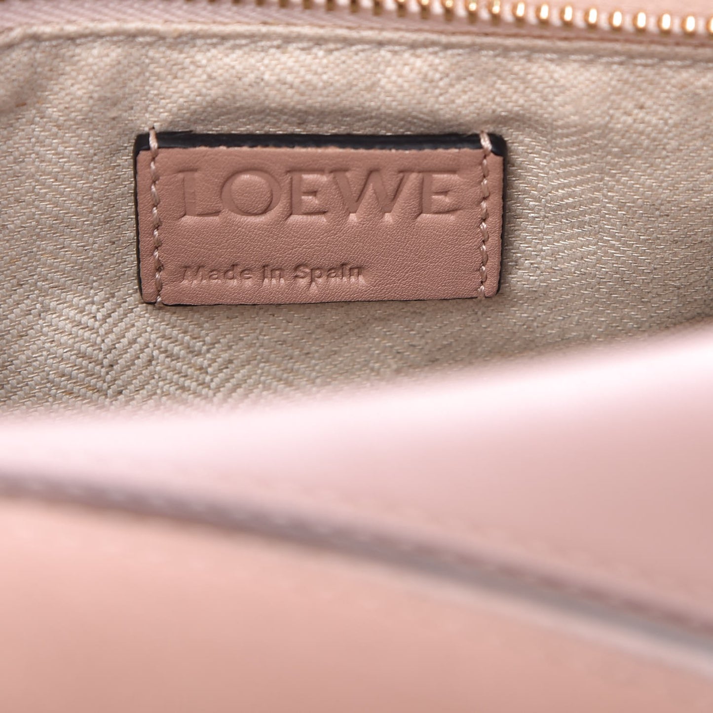 Calfskin Suede Small Puzzle Bag Blush