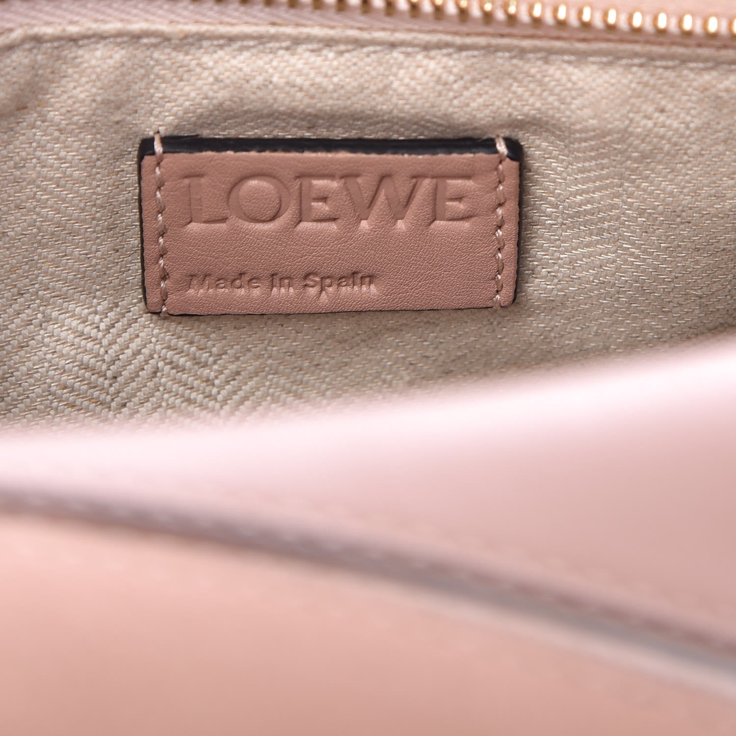 Loewe Calfskin Suede Small Puzzle Bag Blush 6 of 7