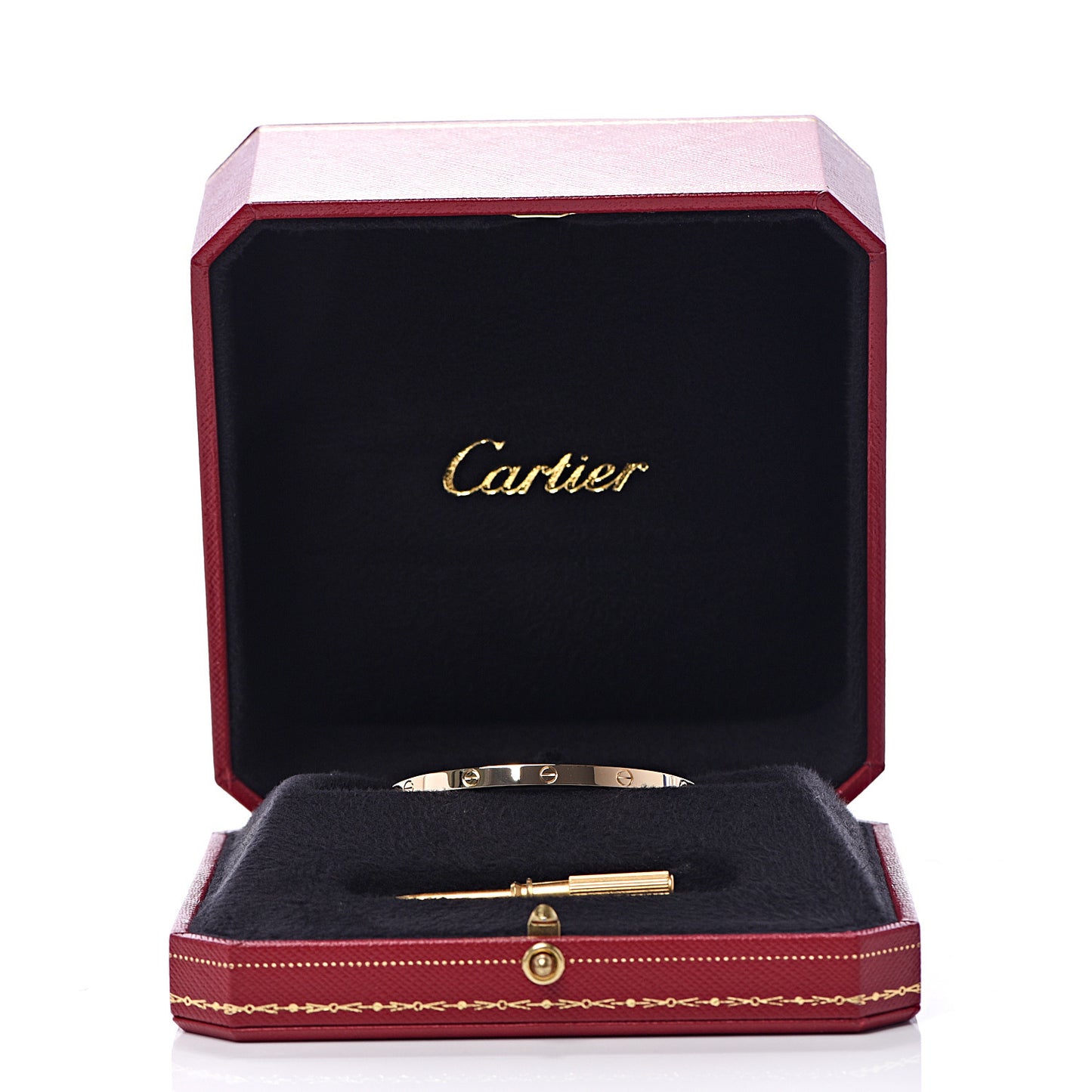 18K Yellow Gold Small LOVE Bracelet 15