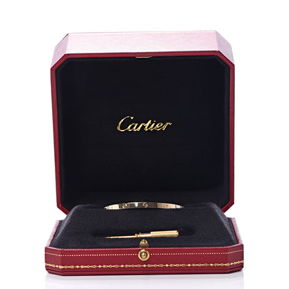 Cartier 18K Yellow Gold Small LOVE Bracelet 15 6 of 6