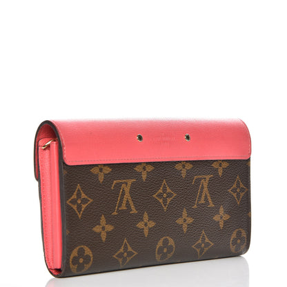 Louis Vuitton Monogram Pallas Wallet Litchi 3 of 9