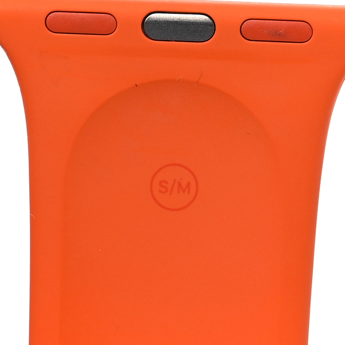 Silicone 40mm Apple Sports Watch Single Tour Band S/M Orange