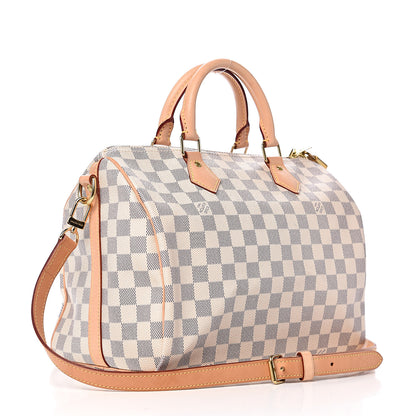 Louis Vuitton Damier Azur Speedy Bandouliere 30 2 of 13