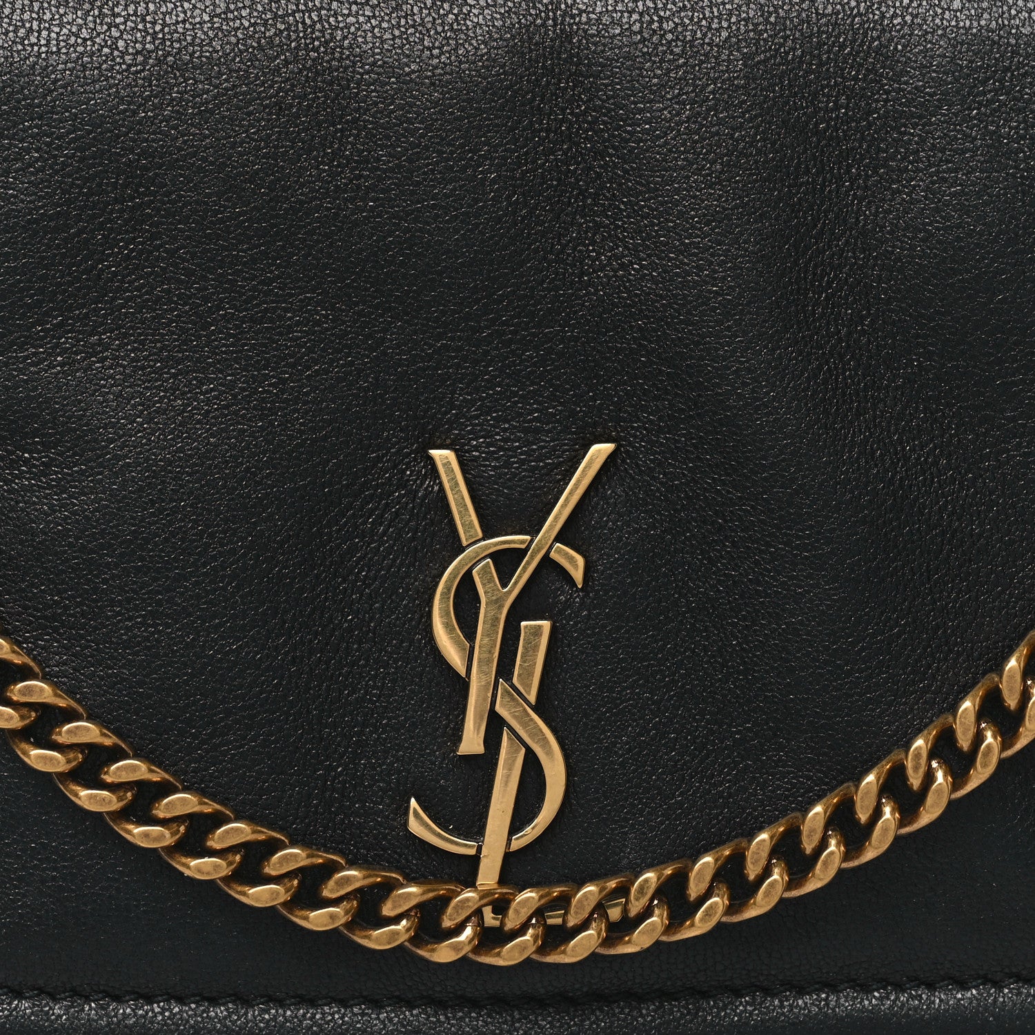 Saint Laurent Lambskin Quilted Monogram Mini Nolita Black 8 of 10