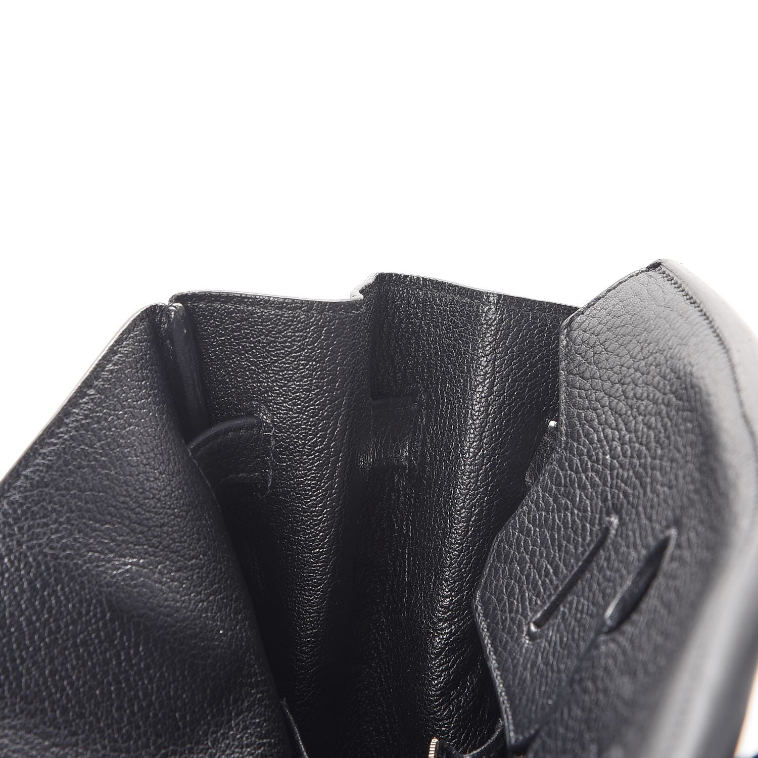 Hermes Taurillon Clemence Birkin 35 Black 14 of 44