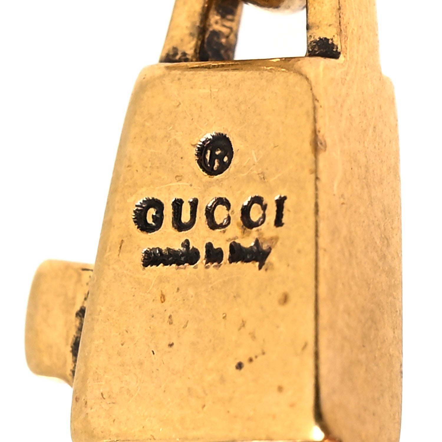 Gucci Metal Crystal Thiara Chain Belt Aged Gold 4 of 4