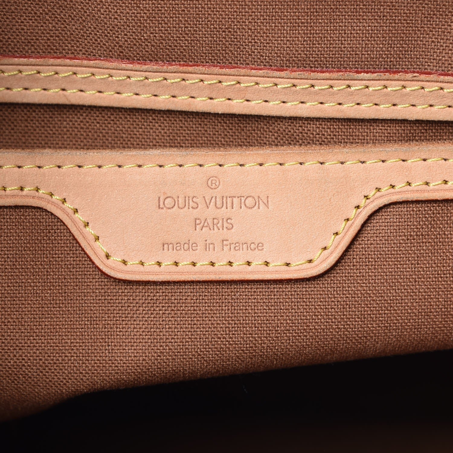 Louis Vuitton Monogram Cabas Mezzo 6 of 13