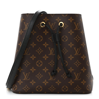 Louis Vuitton Monogram Neonoe MM Black 1 of 11