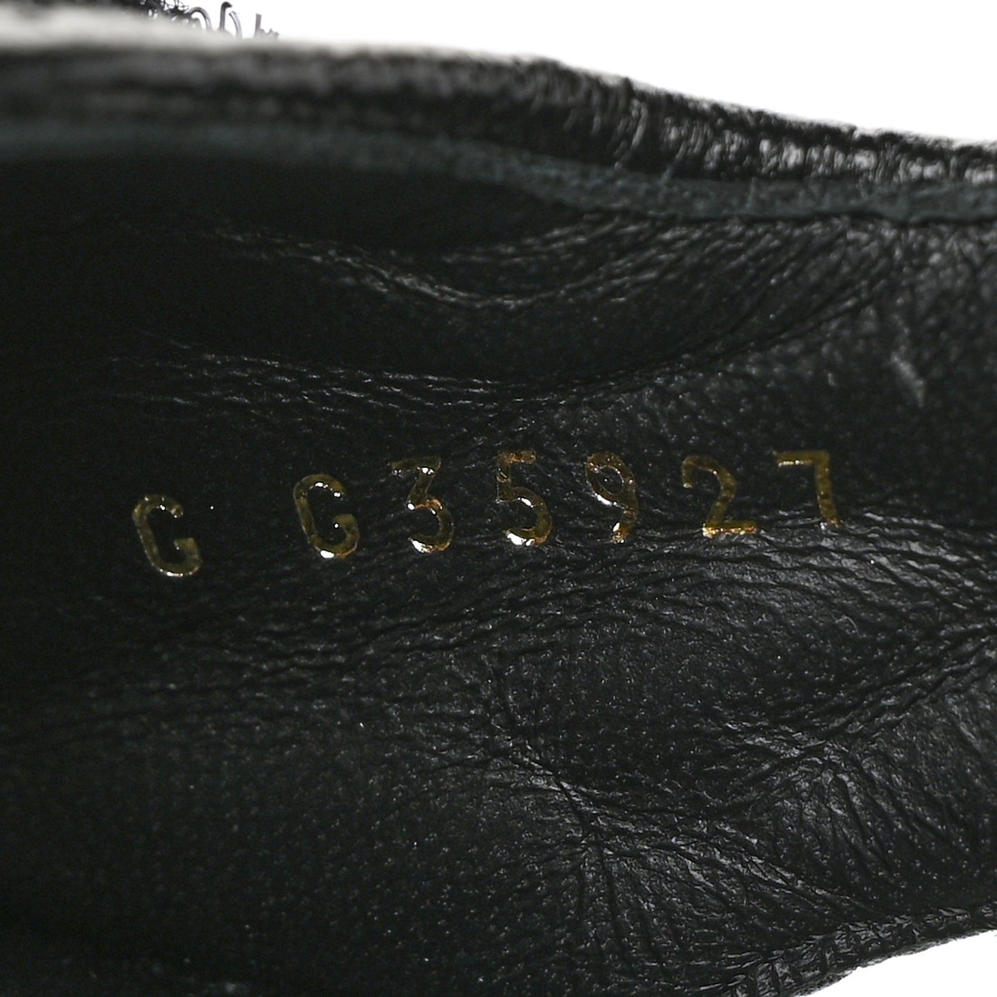 Grained Calfskin Velcro Dad Sandals 36.5 Black