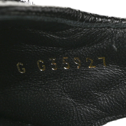 Chanel Grained Calfskin Velcro Dad Sandals 36.5 Black 6 of 9
