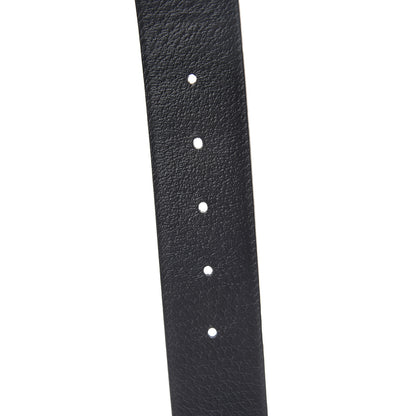 Gucci Textured Calfskin Double G 40mm Belt 85 34 Black 5 of 5