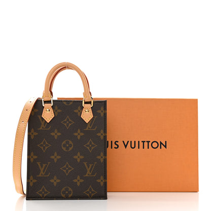 Louis Vuitton Monogram Petit Sac Plat 3 of 10