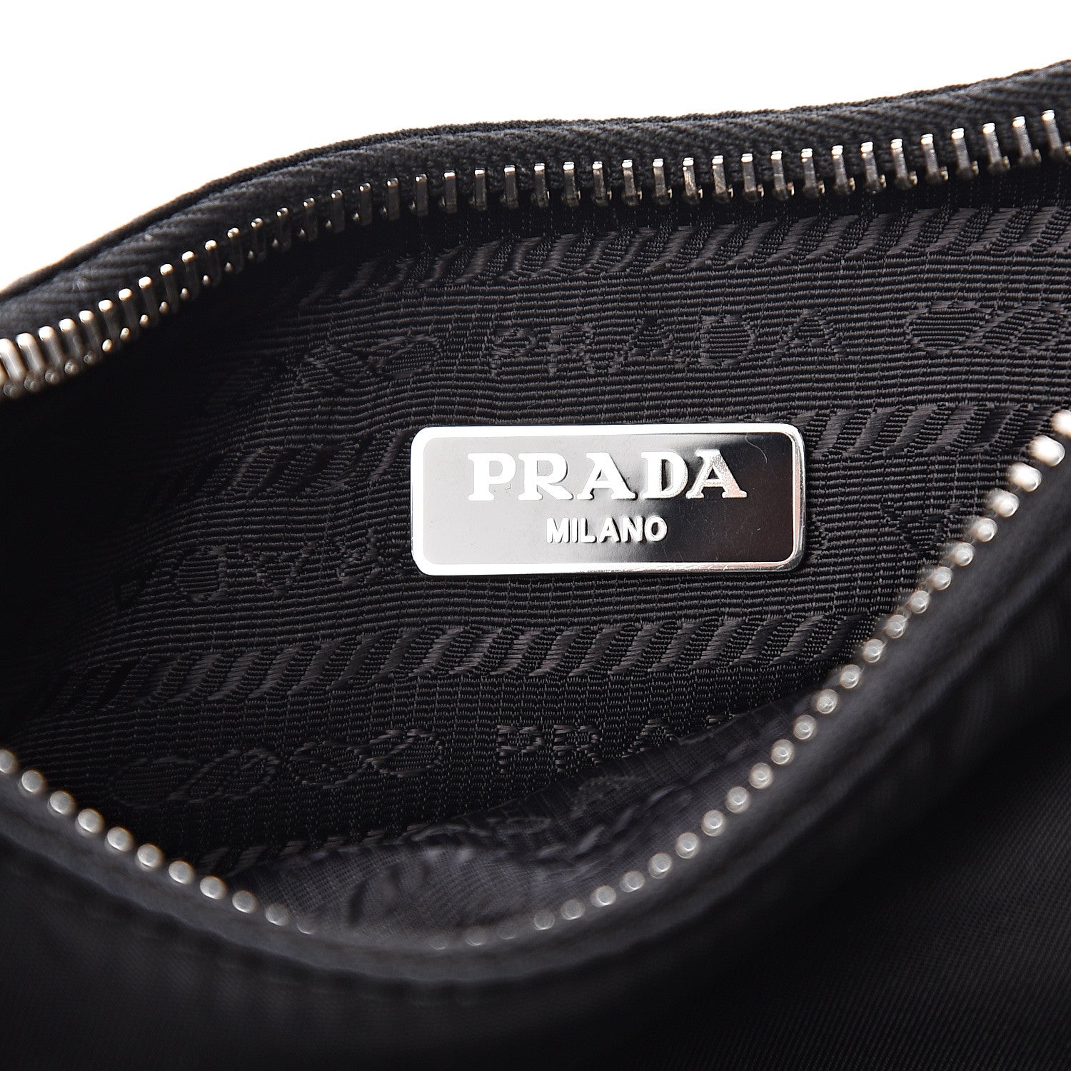 Prada Nylon Re-Edition 2005 Shoulder Bag Black 5 of 10