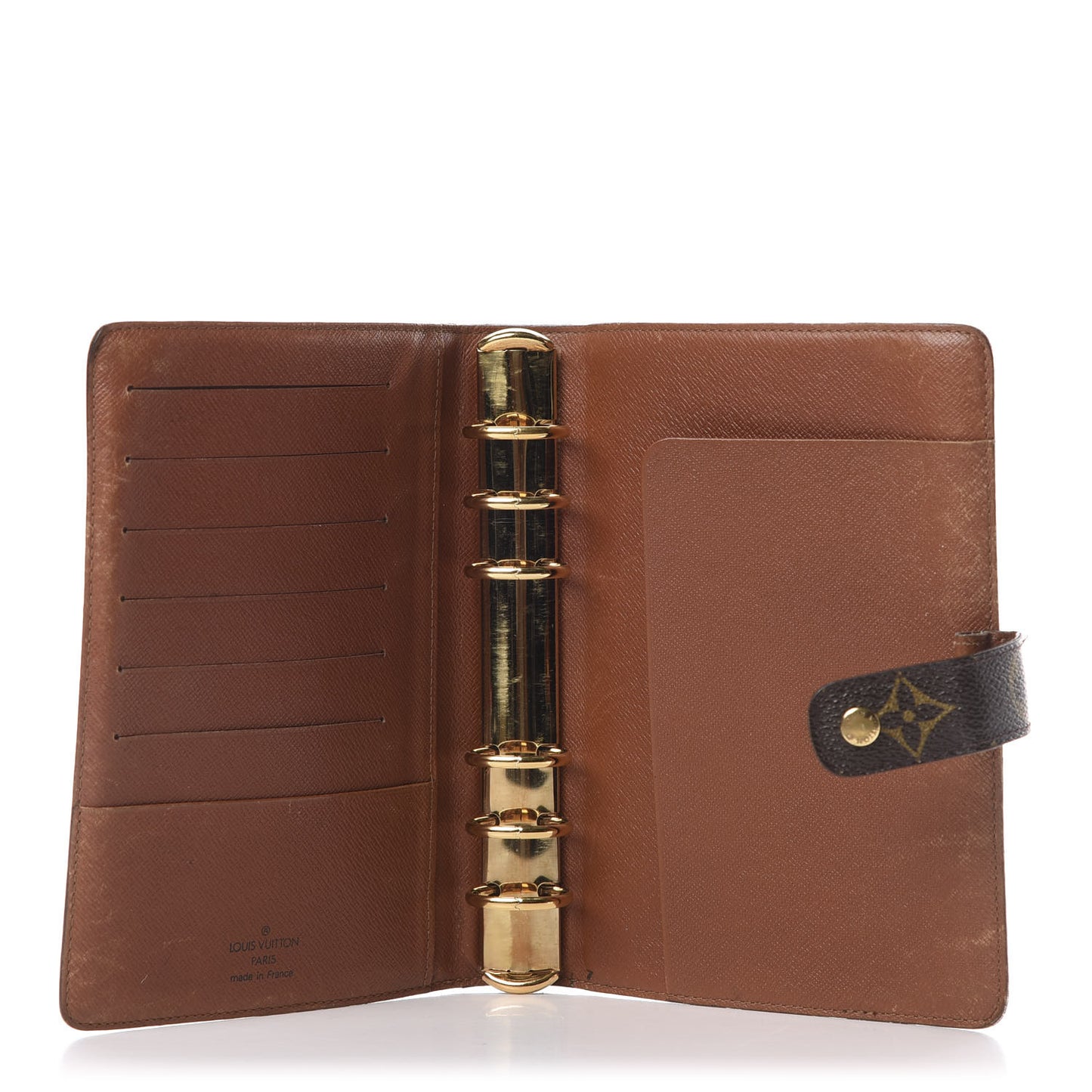Monogram Medium Ring Agenda Cover