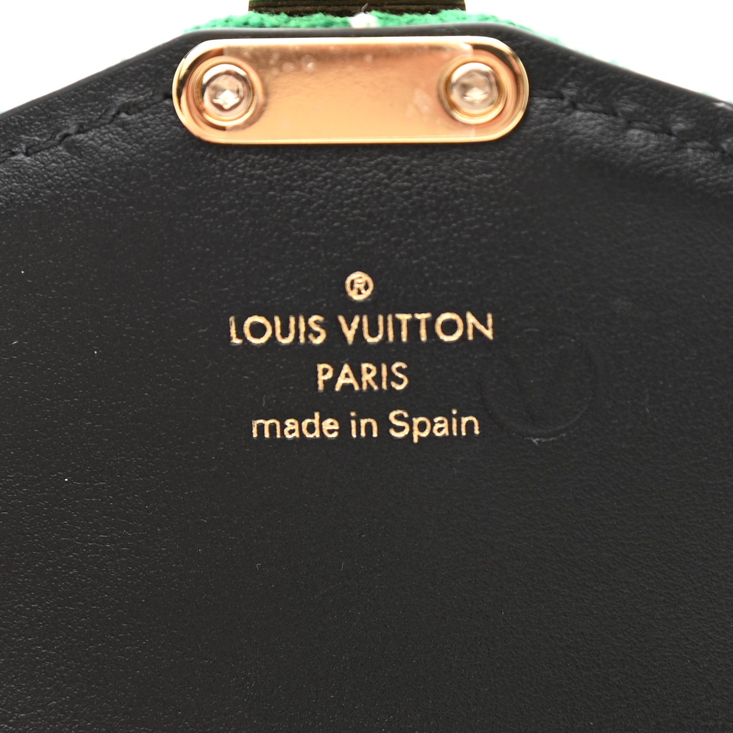 Monogram Jacquard Velvet Micro Metis Green