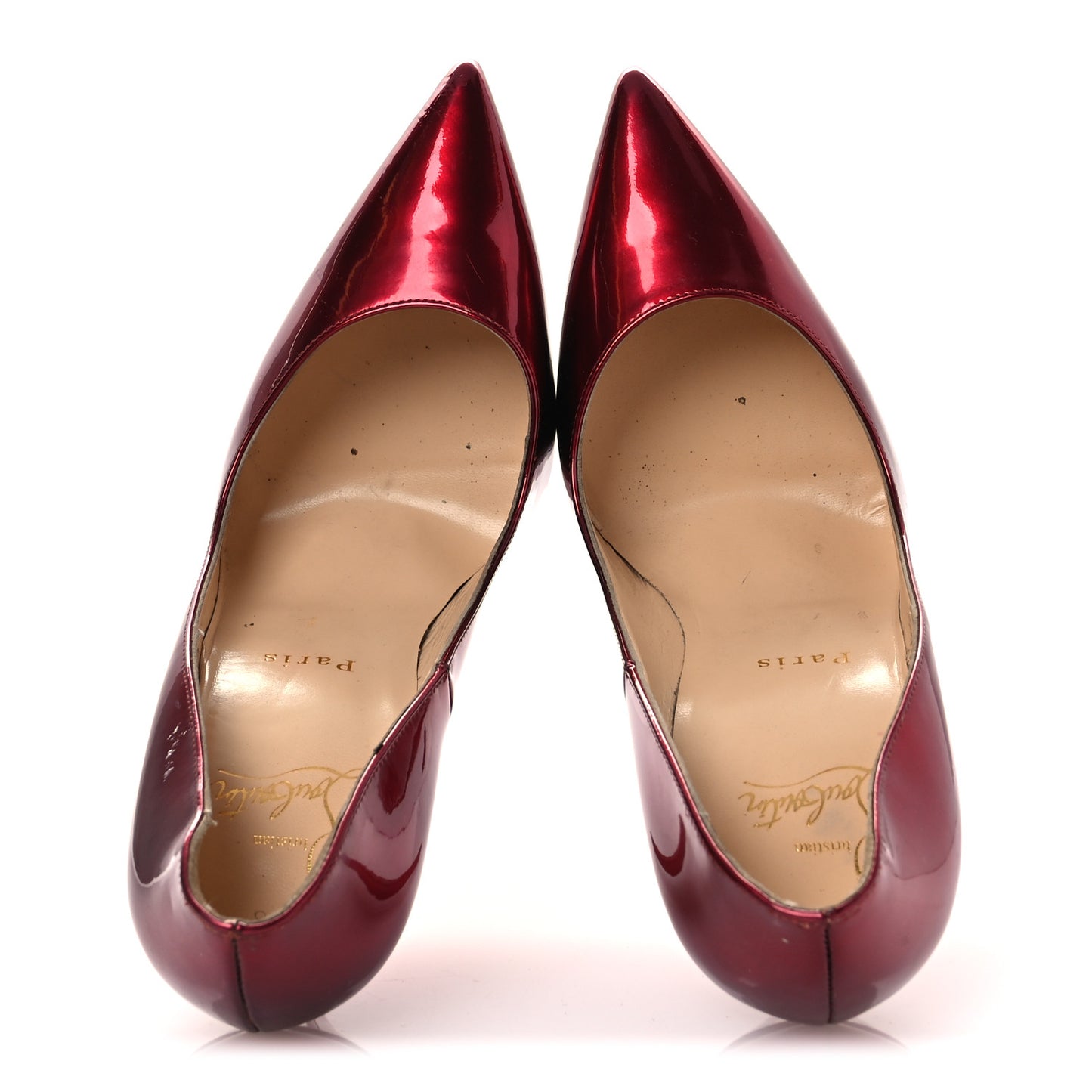Metallic Patent Psychic So Kate 120 Pumps 37.5 Loubi