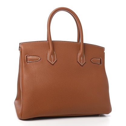 Hermes Togo Birkin 30 Gold 2 of 10