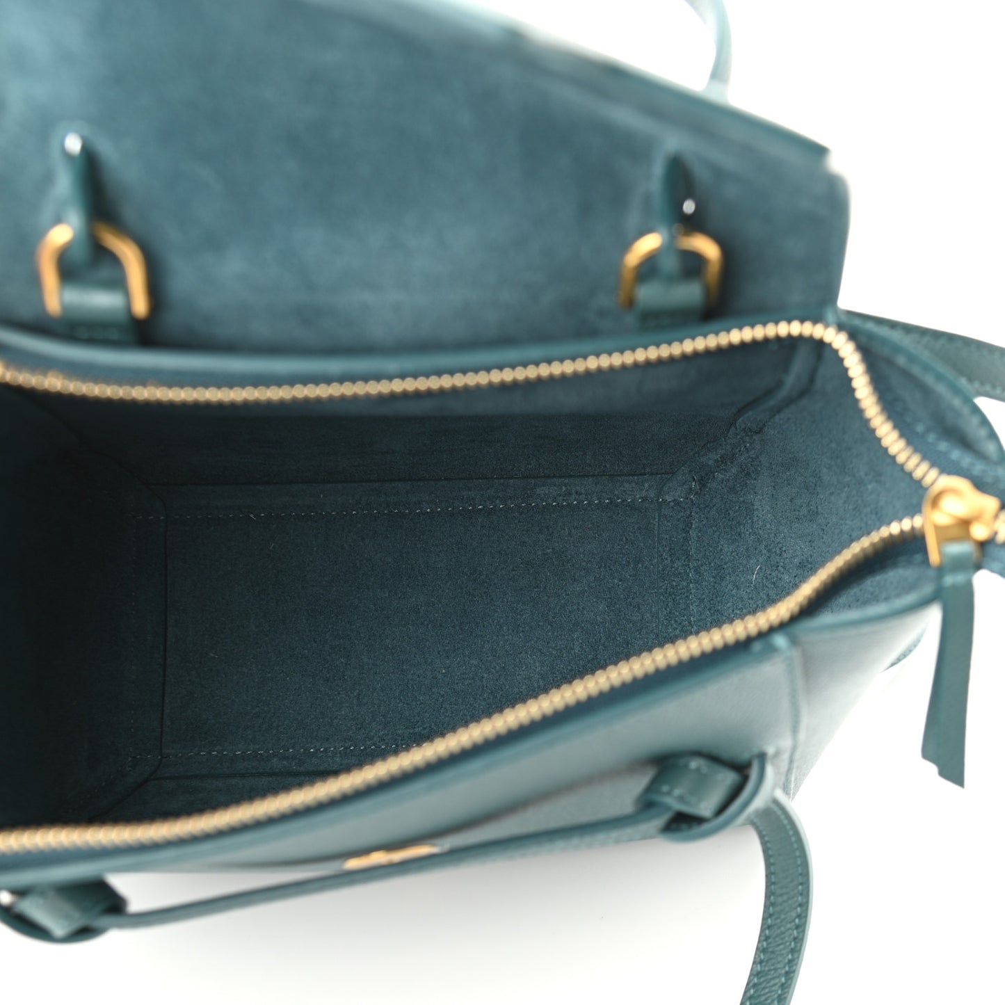 Grained Calfskin Nano Belt Bag Amazone