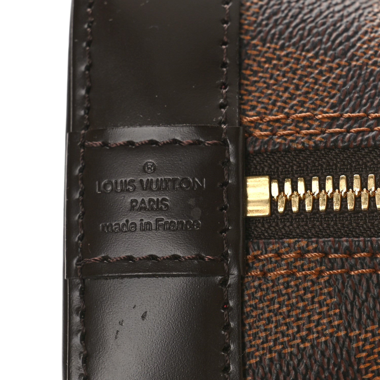 Louis Vuitton Damier Ebene Alma BB 6 of 8