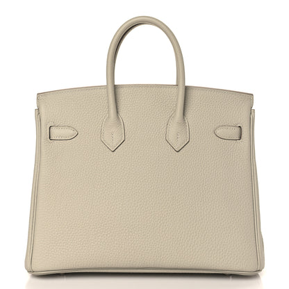 Hermes Togo Birkin 25 Gris Perle 4 of 15