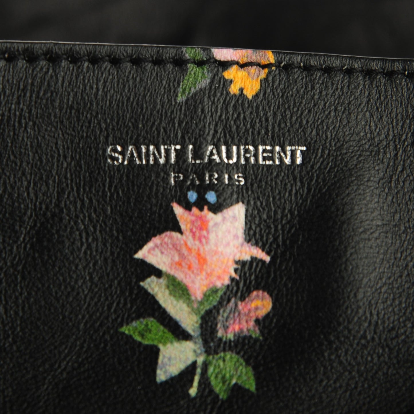 Calfskin Prairie Flower Printed Festival Backpack Multicolor