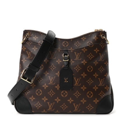Louis Vuitton Monogram Odeon MM Black 1 of 9