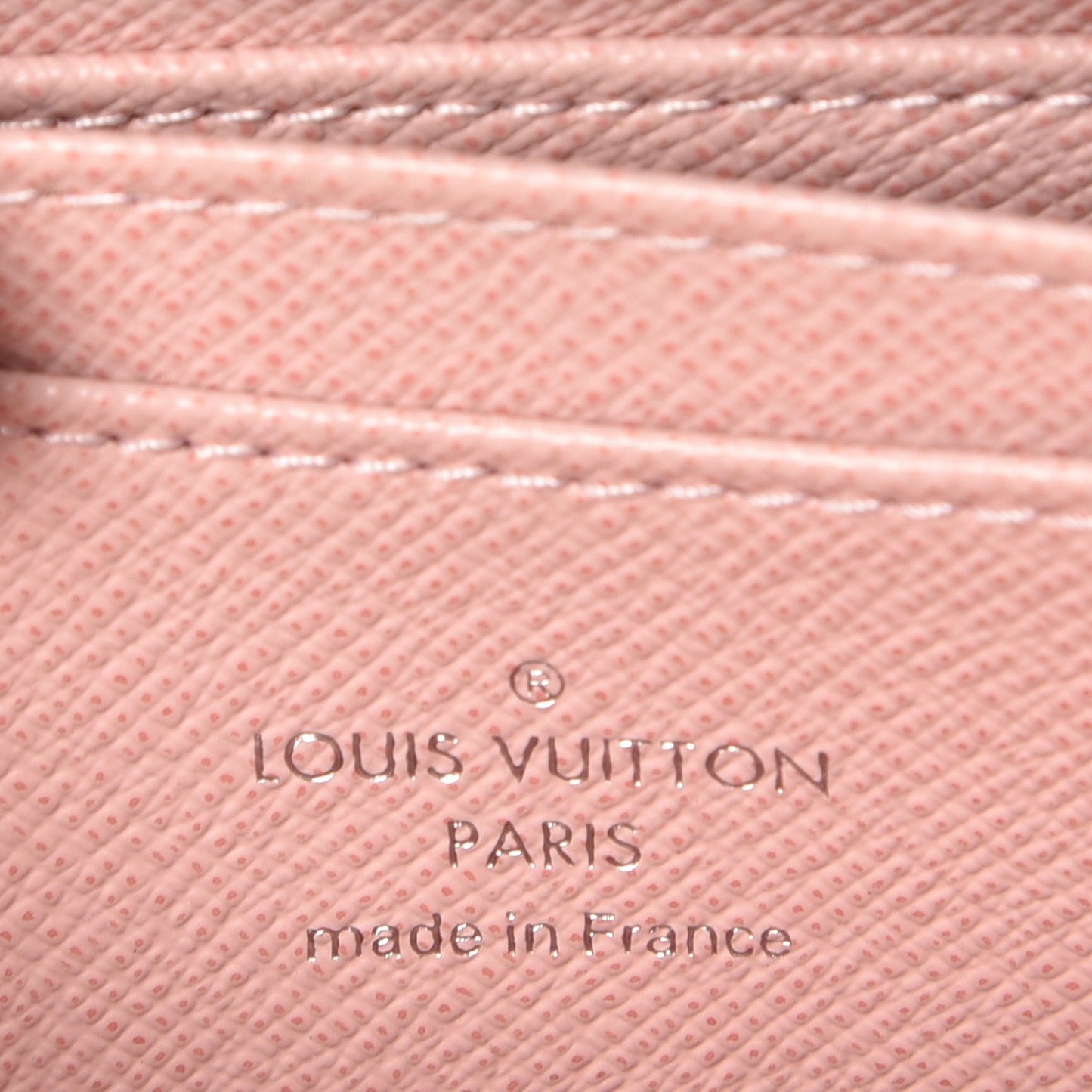 Epi Zippy Coin Purse Rose Ballerine
