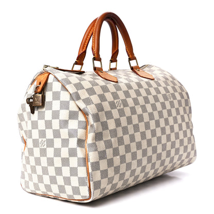 Louis Vuitton Damier Azur Speedy 35 2 of 14