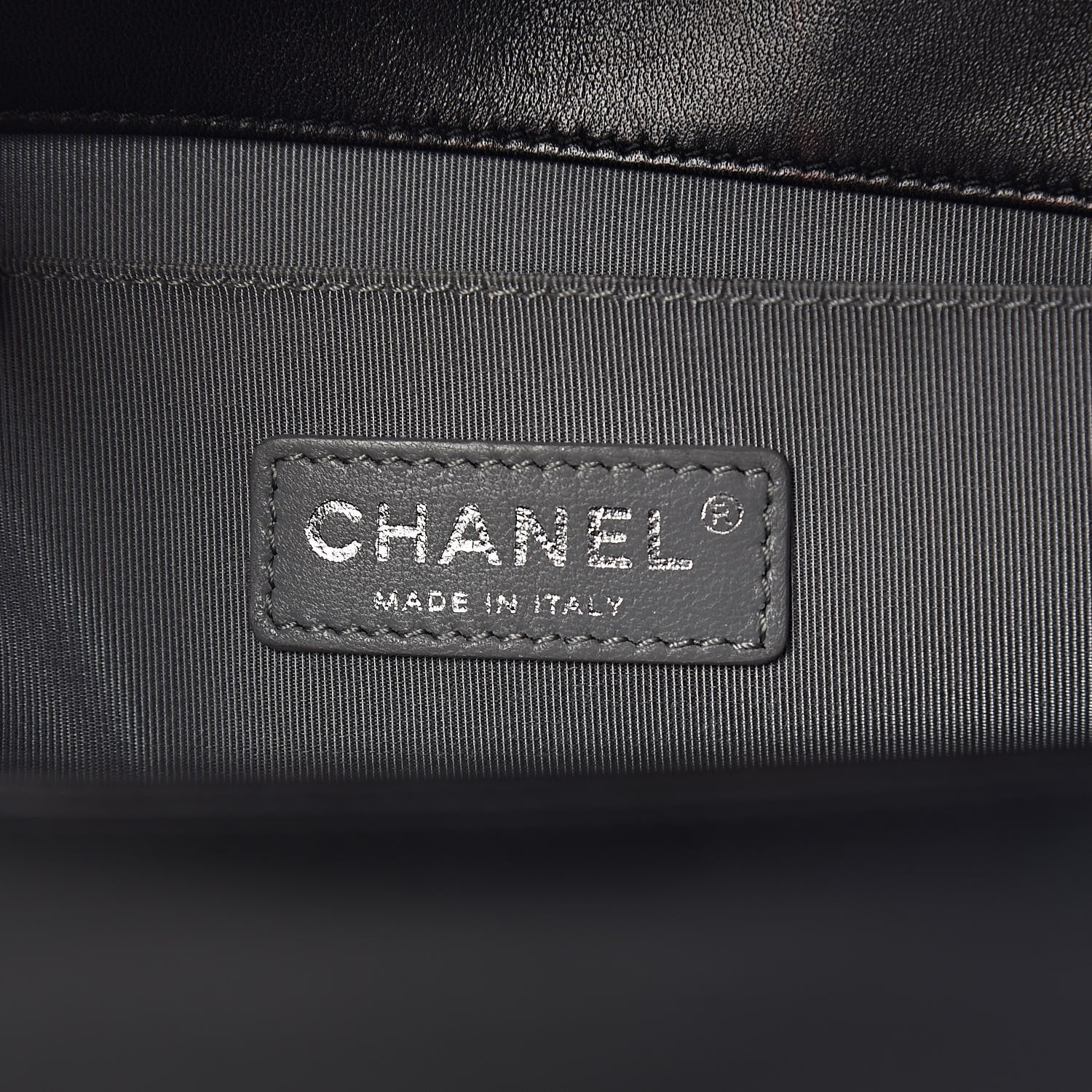 Chanel Lambskin Quilted Medium Boy Flap Black 8 of 11
