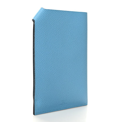 Hermes Epsom Tarmac PM Passport Holder Celeste 3 of 8
