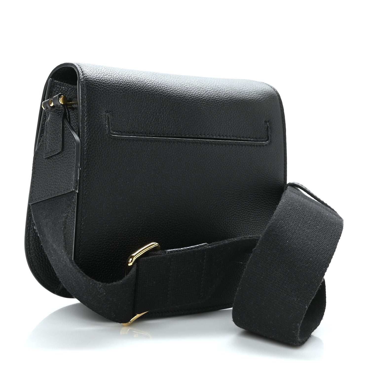 Tom Ford Calfskin Small T Clasp Tara Crossbody Bag Black 3 of 9